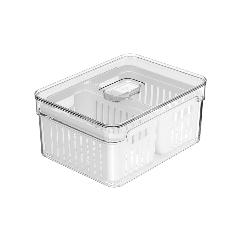 Organizador clear fresh con cesta 2,2 Litros – CasaChic