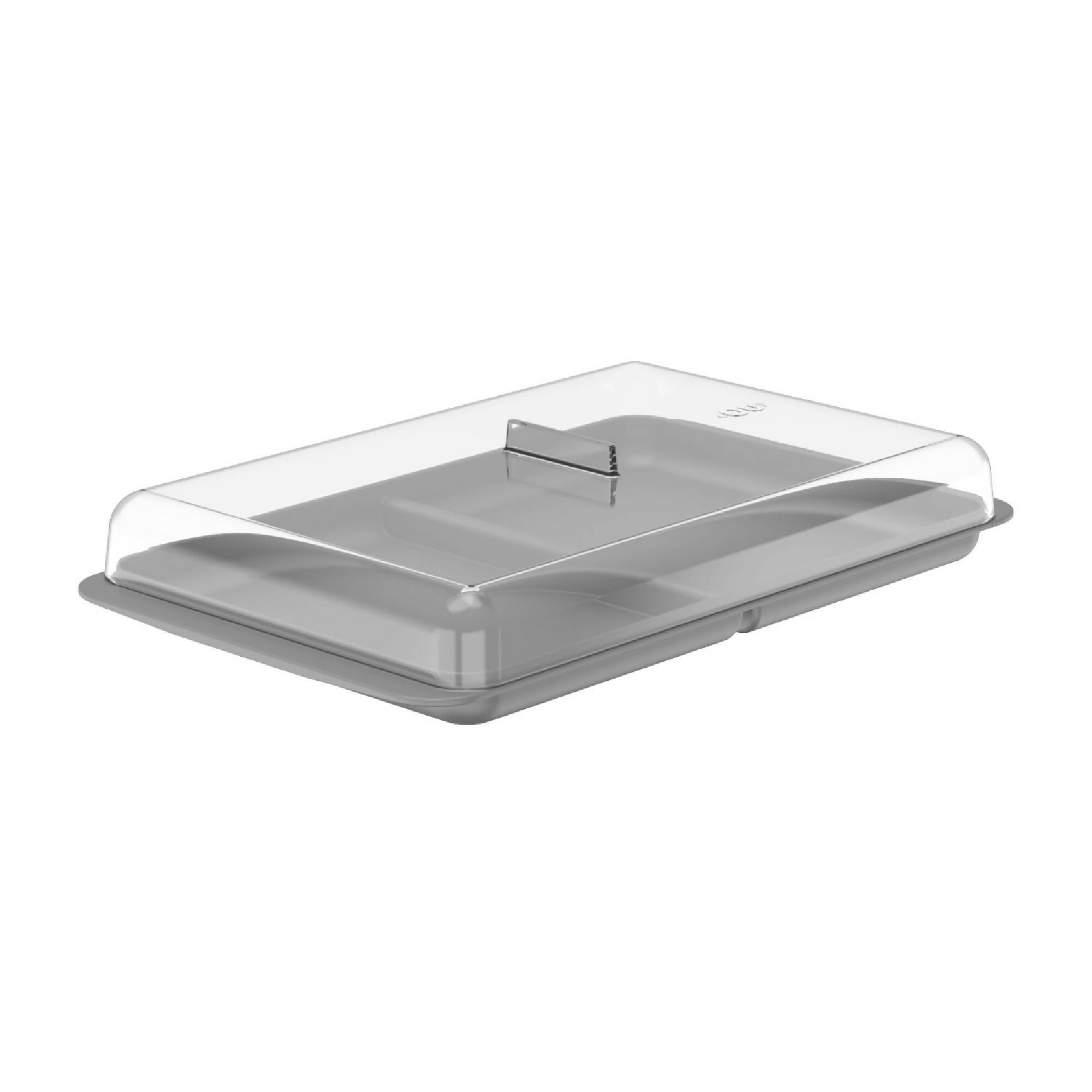 Contenedor jamón/queso doble clear transparente – CasaChic