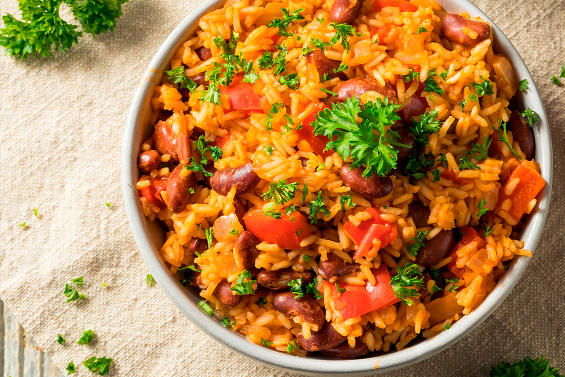 Arroz con cerdo en caldero Receta de Bendecido- Cookpad