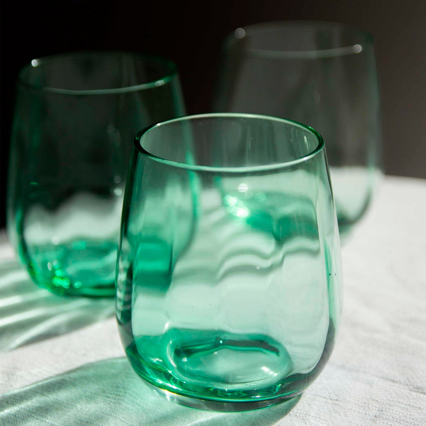 Set 6 Vasos Verona 350 Ml Decoexpress1#Verde