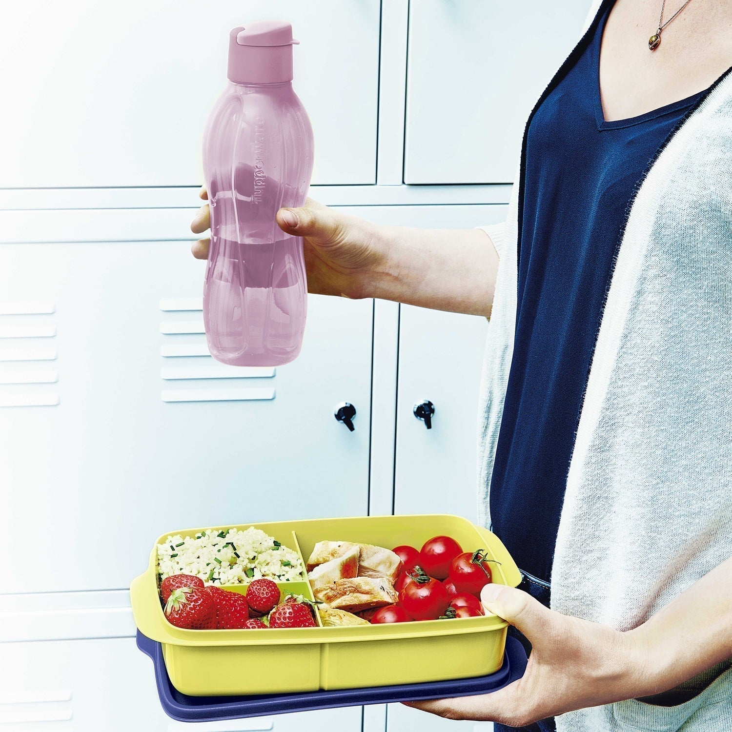 Botella de Agua 750 Ml Tupperware2#Rosado