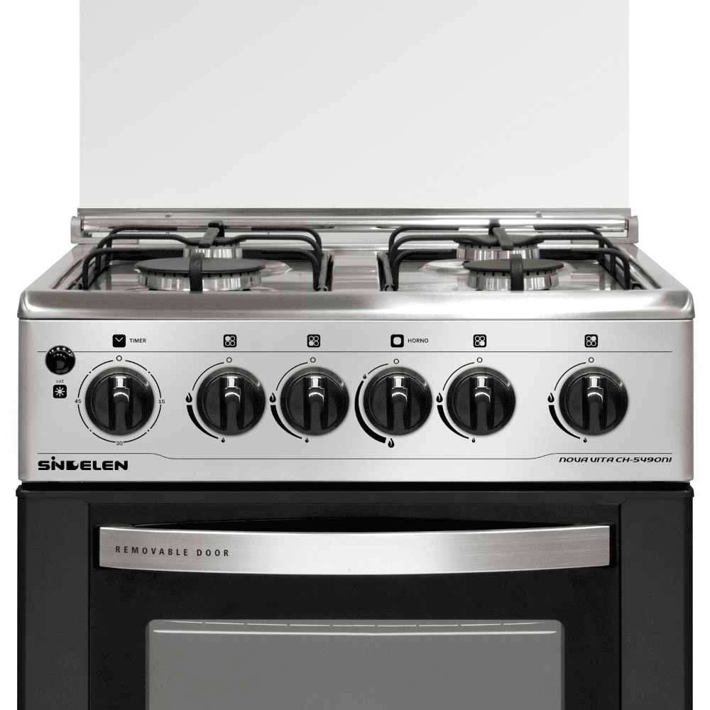 Cocina a Gas Ch-5490 4 Quemadores Sindelen2#Silver