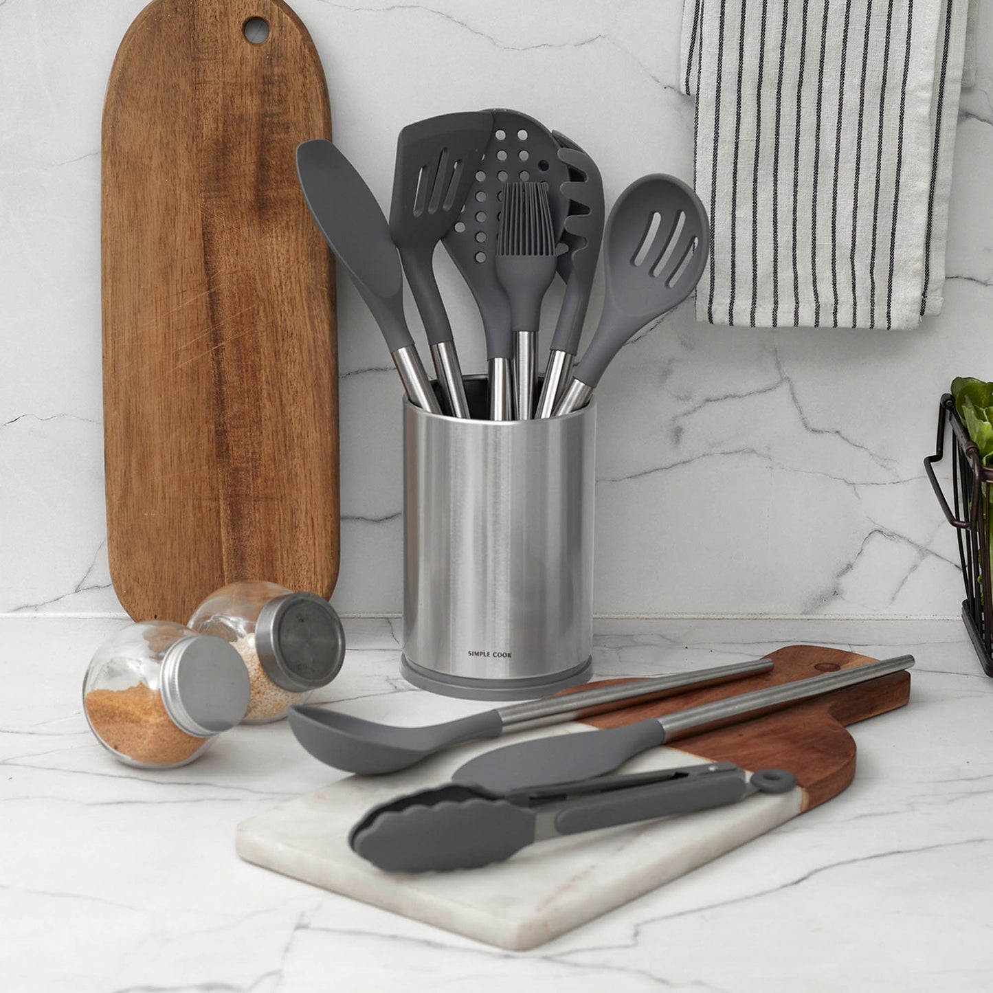 Set de Utensilios Cuisine 10 pzs Simple Cook