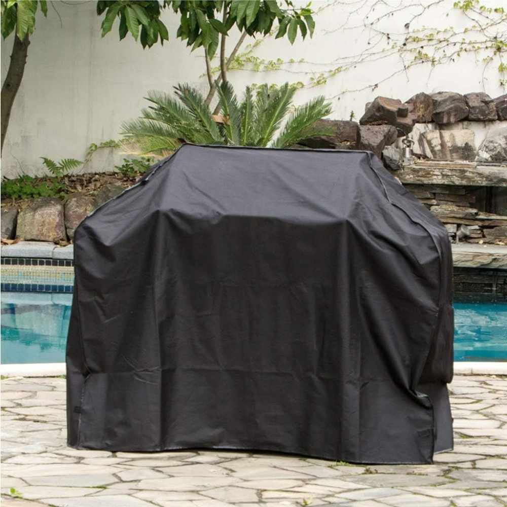 Funda Parrilla Exterior Impermeable2#Negro