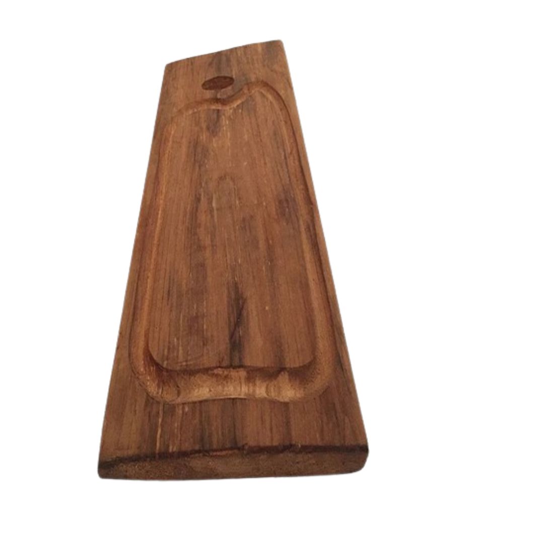 Tabla Madera Rústica Gourmet Huerquehue de 50 Cm Raiquen1#Café