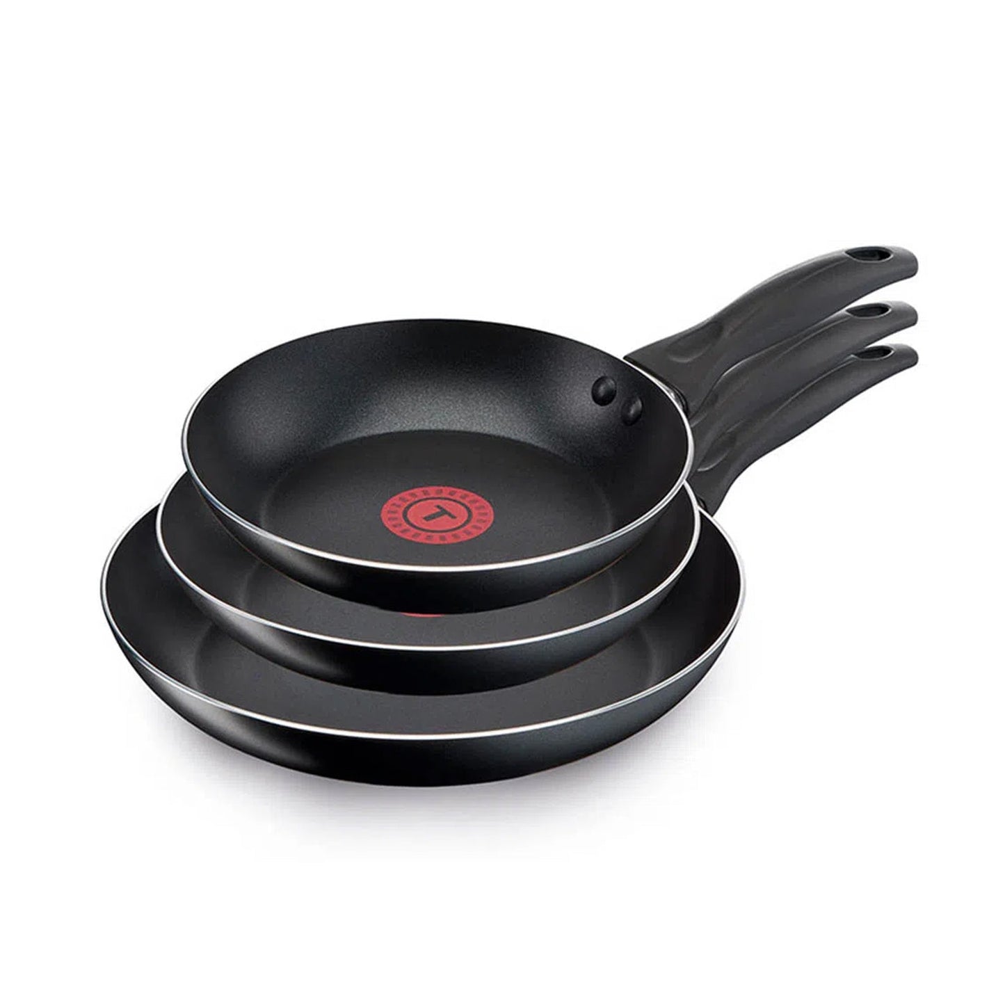 Set 3 Sartenes 20/24/26cm Easy Cook2#Negro