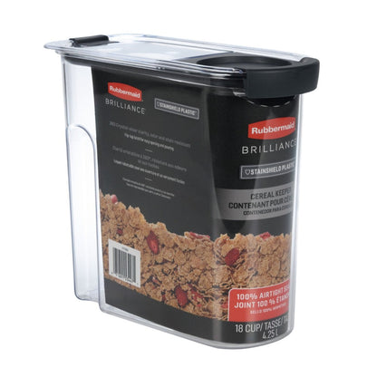 Contenedor Hermético Cereales Brilliance 4.25 Lt Rubbermaid6#Sin color