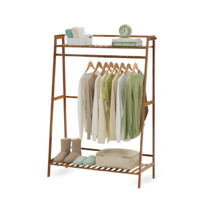 Perchero Madera Con Repisas Y Organizador De Ropa Santú Home & Deco8#Marrón