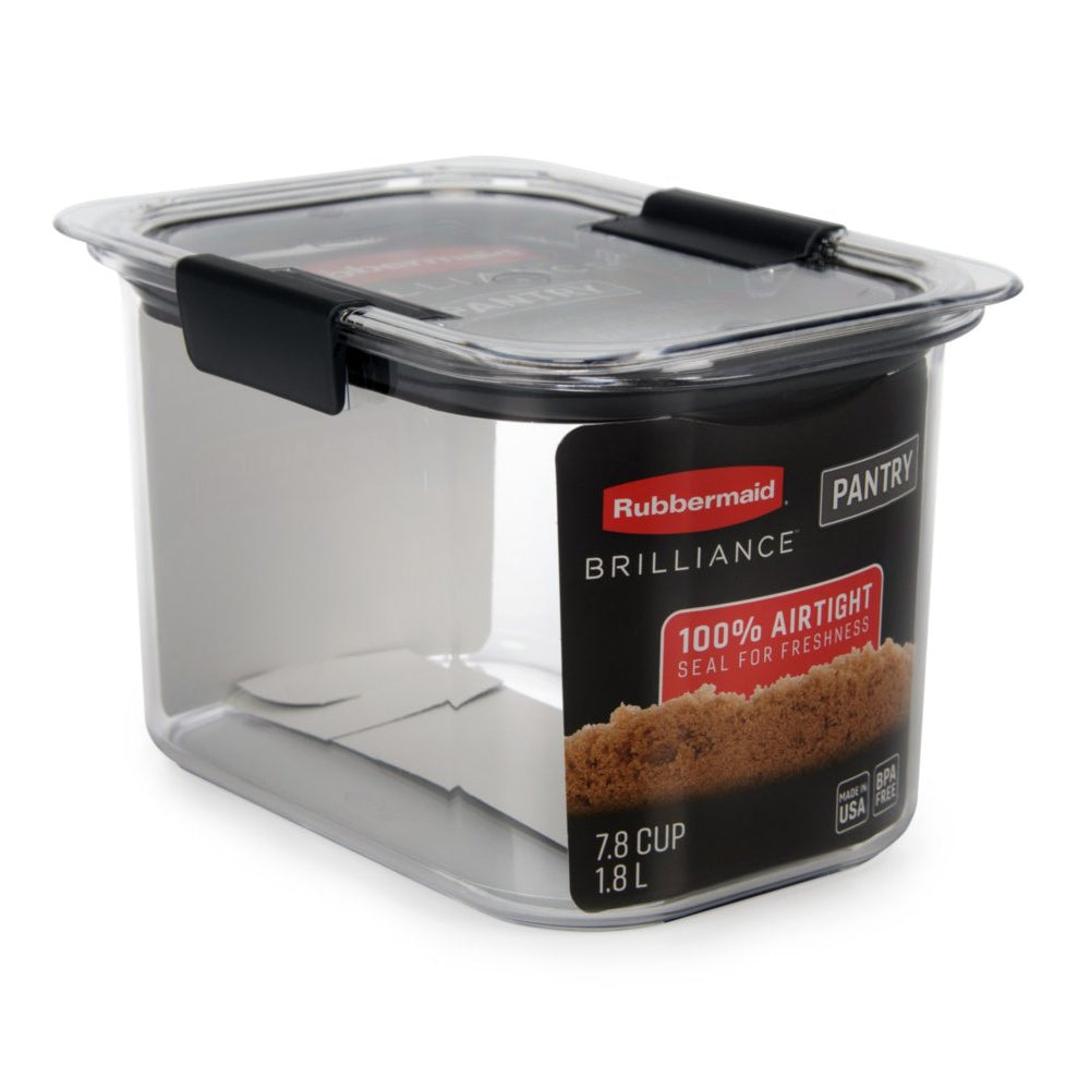 Contenedor Hermético Brilliance 1.8 Lts  Rubbermaid6#Sin color