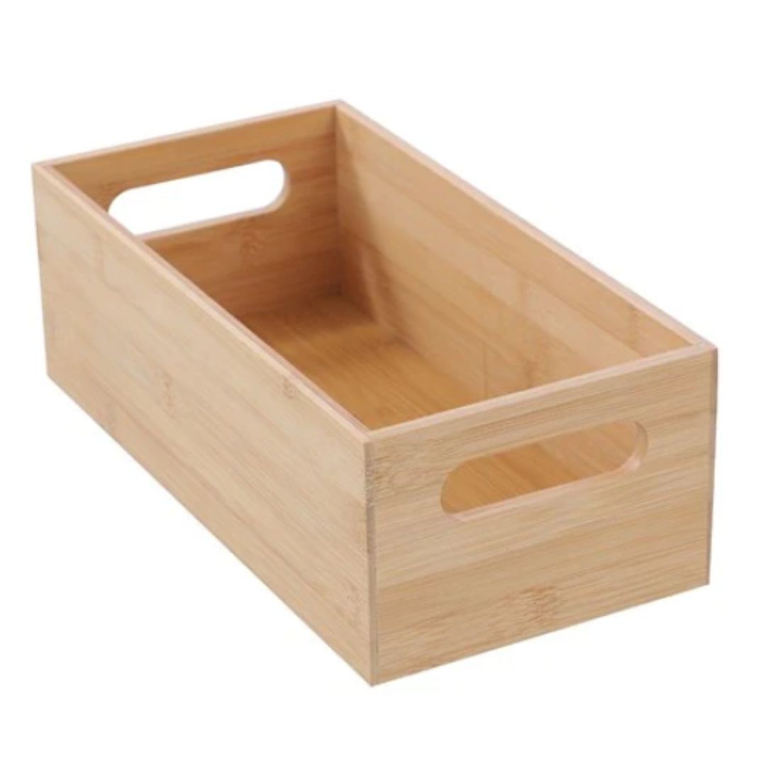 Caja Organizadora De Bambú 30,5 x 151#Madera