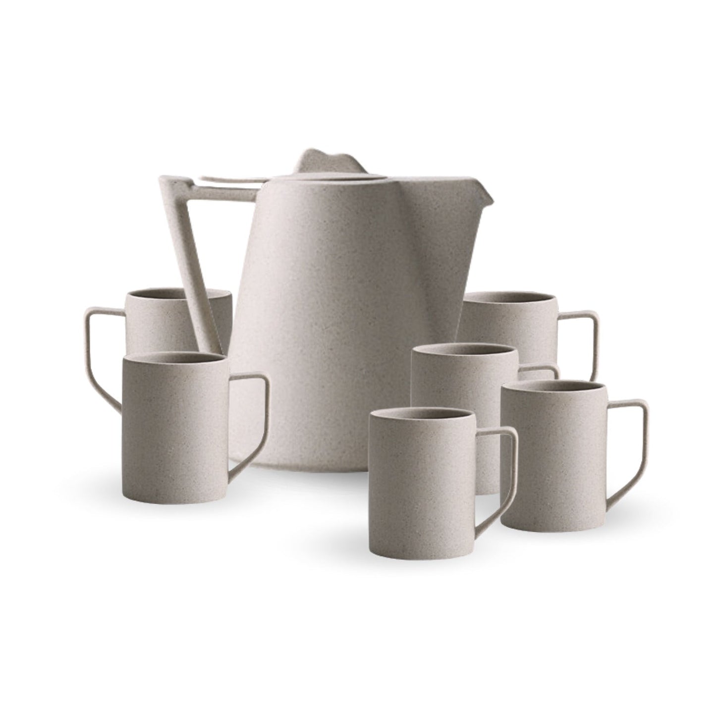 Juego de Té Retro Jarra y 6 Tazas Santú Home & Deco6#Gris