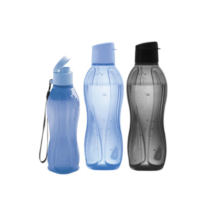 Pack 3 Botellas de Agua 750ml/500ml Libre de BPA8#Sin color