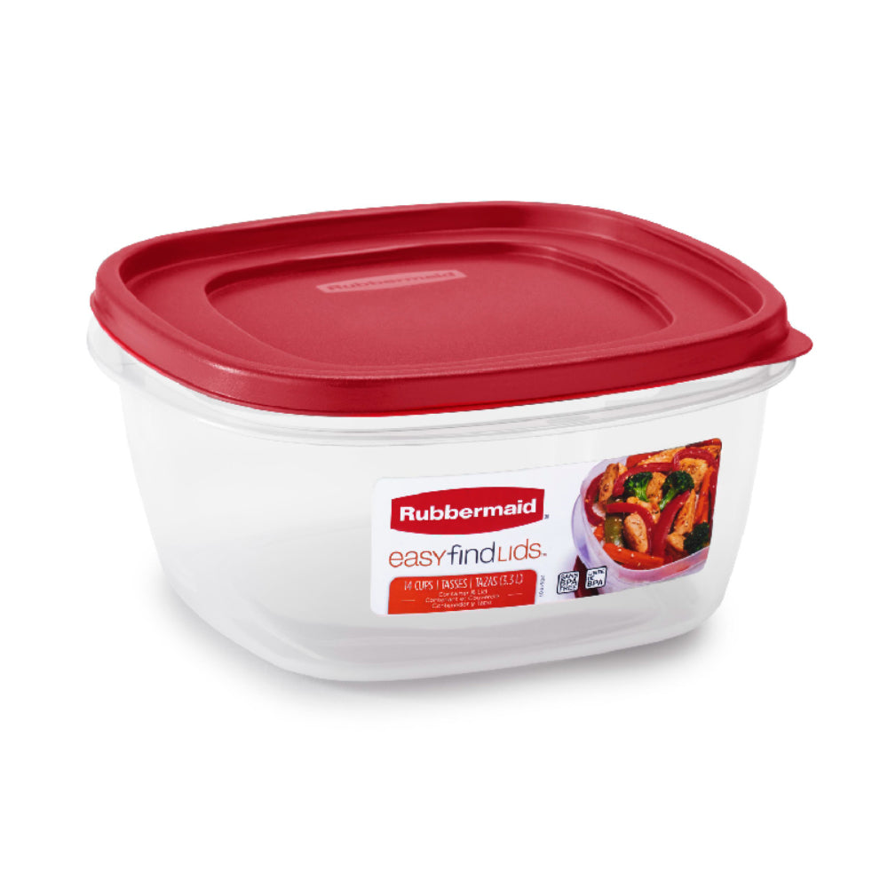 Set De 6 Contenedores Herméticos Easy Find Lids 3.3 Lt Rubbermaid1#Sin color