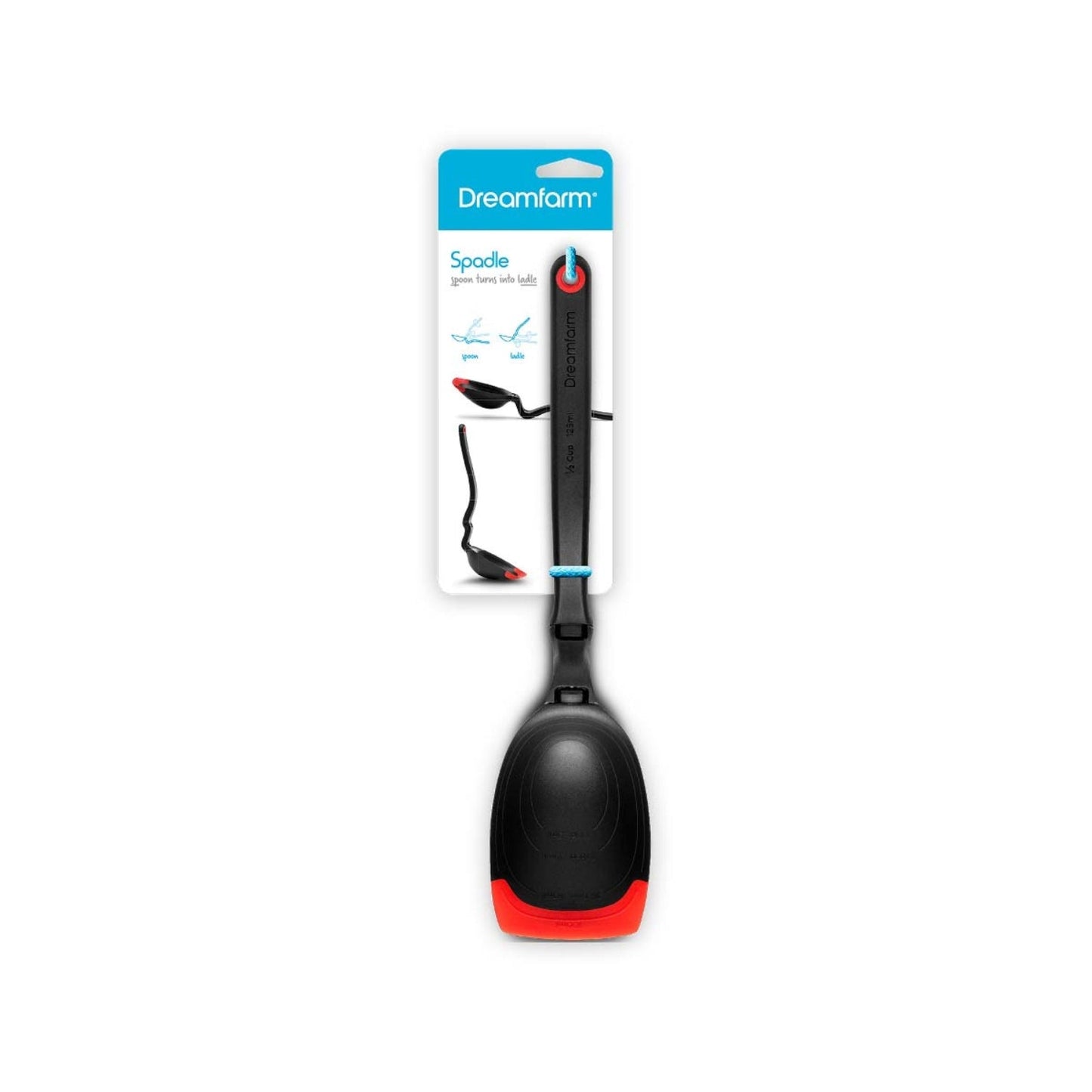 Cucharon Spadle Rojo5#Negro