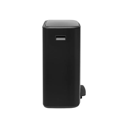 Basurero Pedal Bo 2 x 30 Lts Brabantia13#Negro