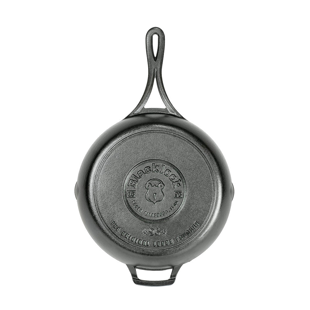 Sartén Blacklock Hierro Fundido 26 Cm Lodge Cast Iron3#Negro