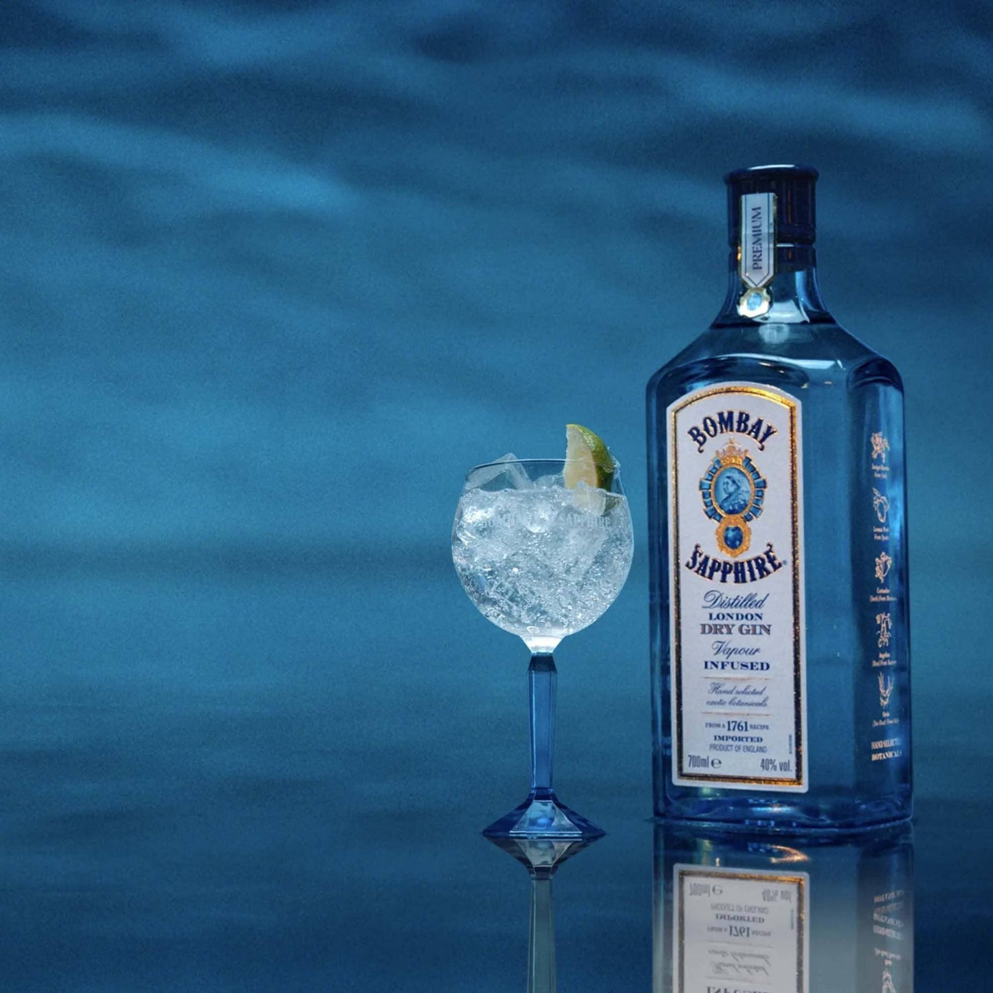 Ginebra Bombay Sapphire2#Sin color