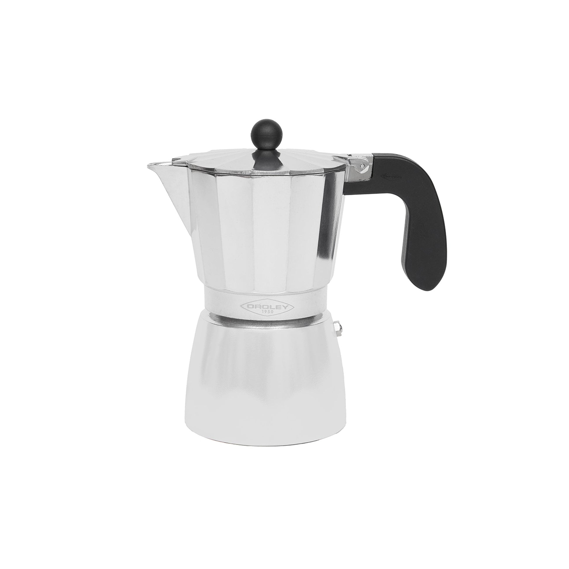 Cafetera Alu 6 Tazas Oroley3#Plateado