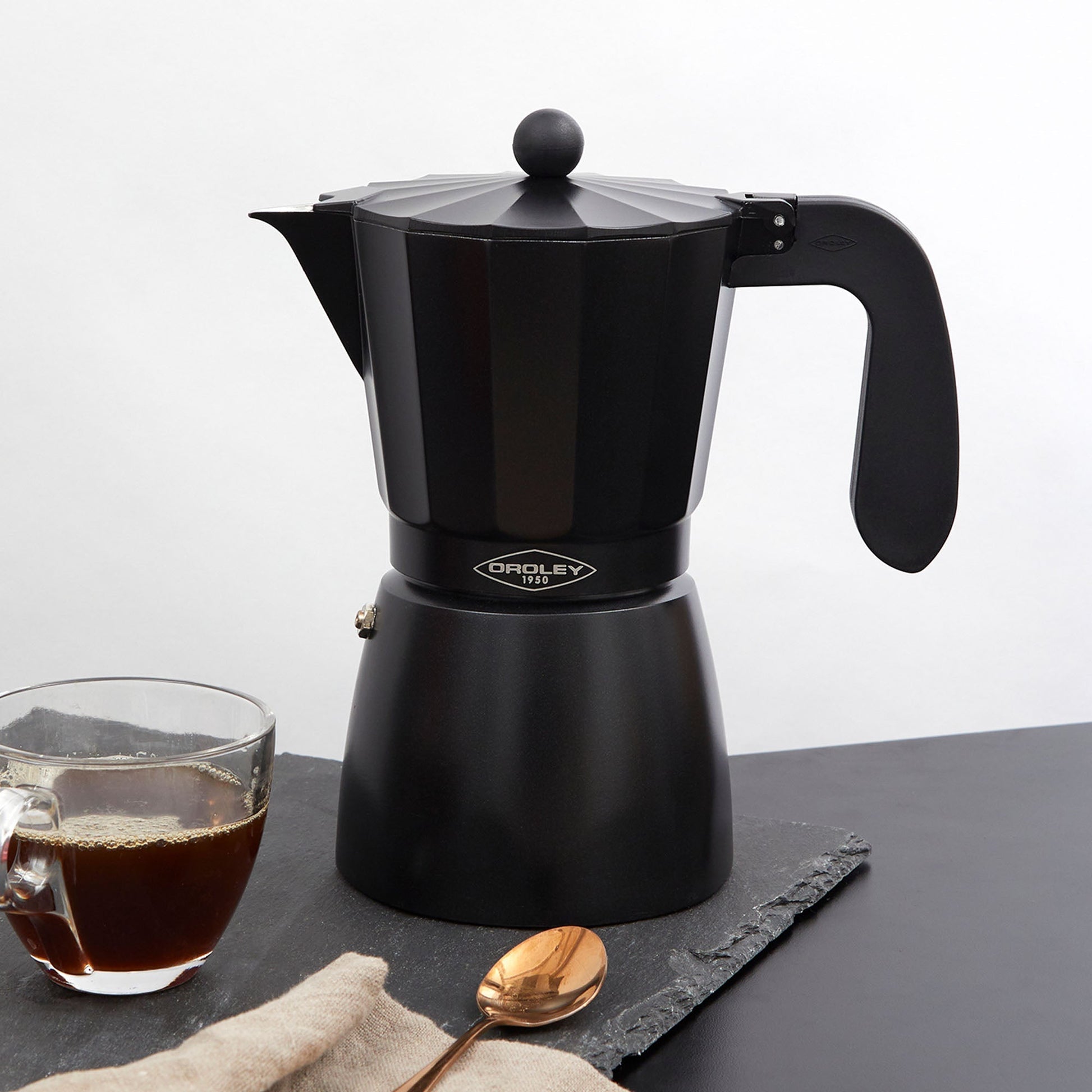 Cafetera Touareg 9 Tazas Oroley1#Negro