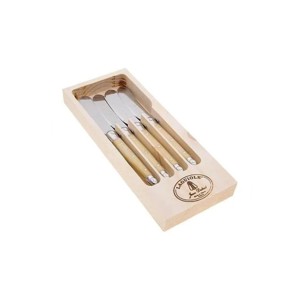 Set 4 Cuchillos Aperitivo Laguiole Jean Dubost6#Beige