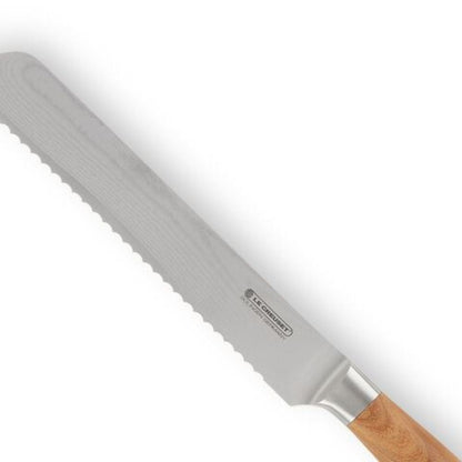 Cuchillo Pan Madera De Olivo 20 Cm Le Creuset5#Gris