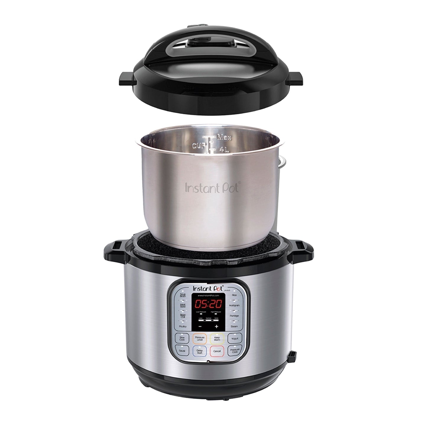 Olla Eléctrica A Presión Multicooker Duo 60 (5,7 Lts) Instant Pot6#Gris