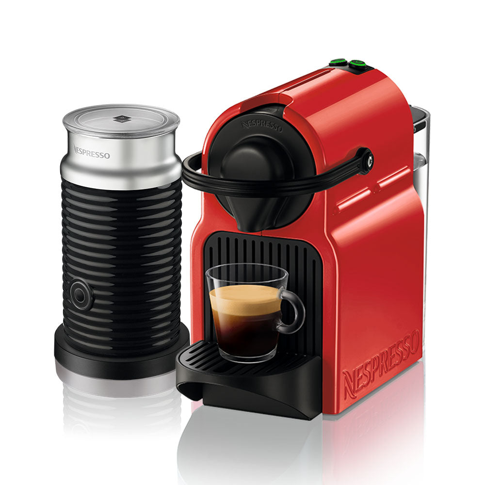 Cafetera Inissia Con Espumador Aeroccino 3 Nespresso8#Rojo