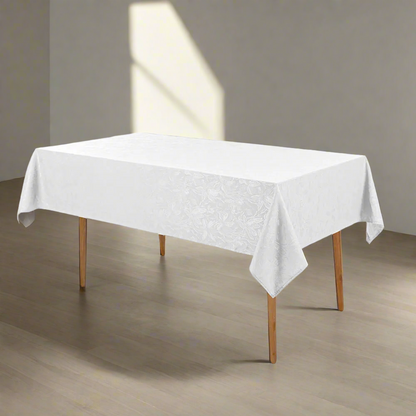 Mantel Rectangular Dominic 140 x 250 Cm Karsten1#Blanco