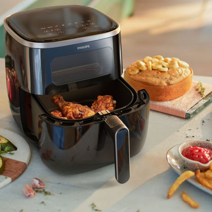 Airfryer Serie 3000 XL Con Ventana Digital 5.6 Lts Philips1#Negro