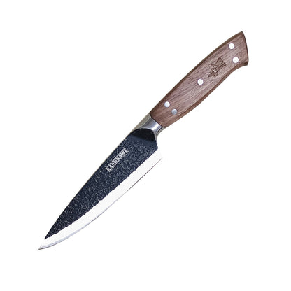 Cuchillo 6 Pulgadas Parrillero Rupanco C/Funda Cuero Negra3#Acero