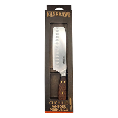 Cuchillo 7 Pulgadas Santoku Pirihueico2#Acero