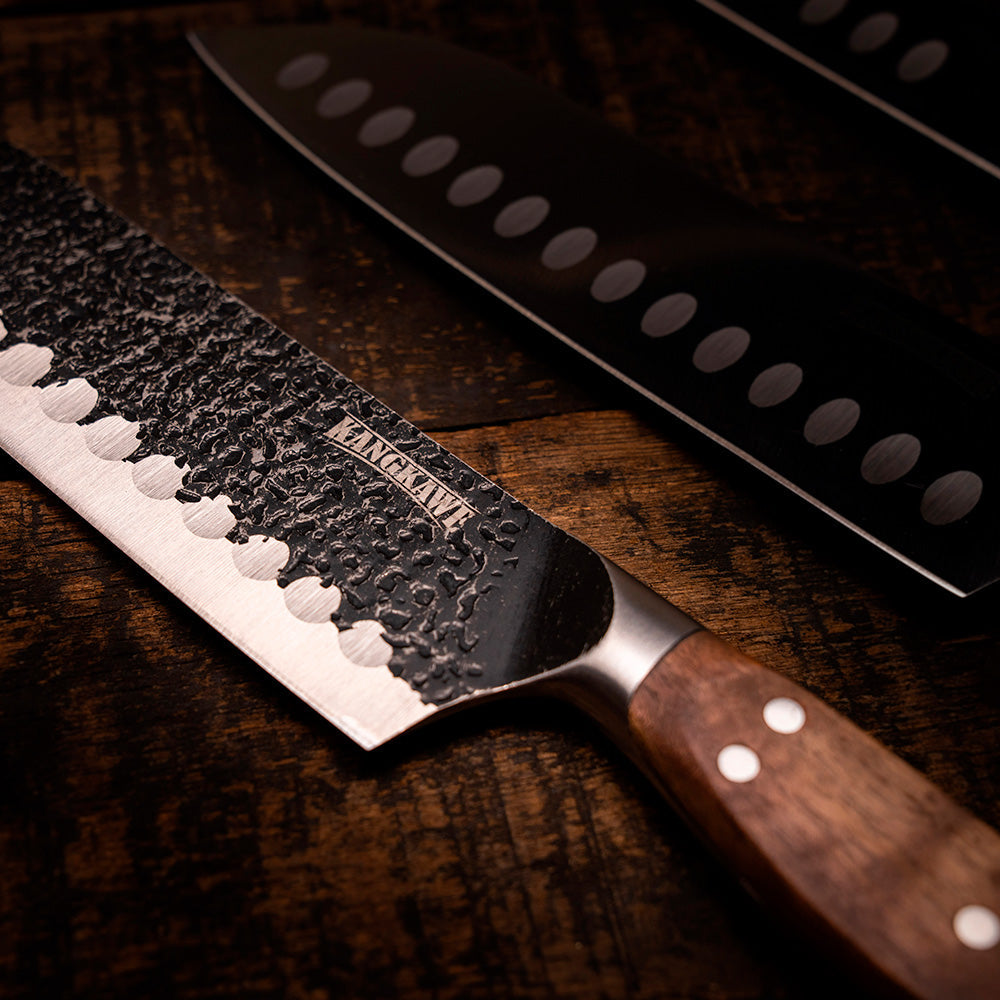 Cuchillo 7 Pulgadas Santoku Pulmahue2#Acero