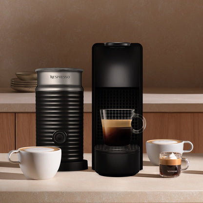 Cafetera Essenza Mini Con Espumador Aeroccino 3 Nespresso1#Negro