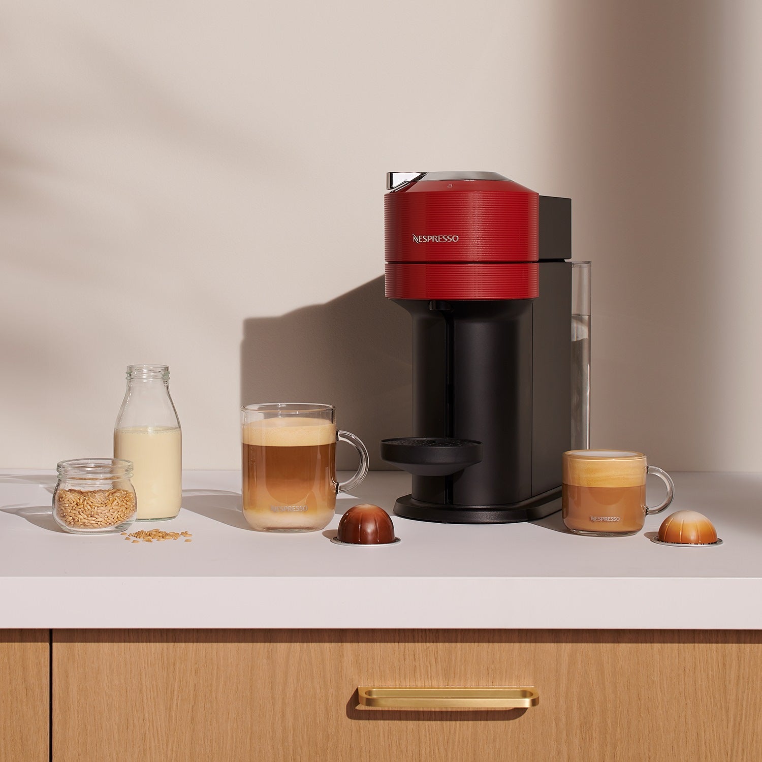 Cafetera Vertuo Next Nespresso3#Rojo