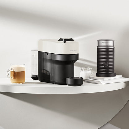 Cafetera Vertuo Pop Con Espumador Aeroccino 3 Nespresso5#Blanco