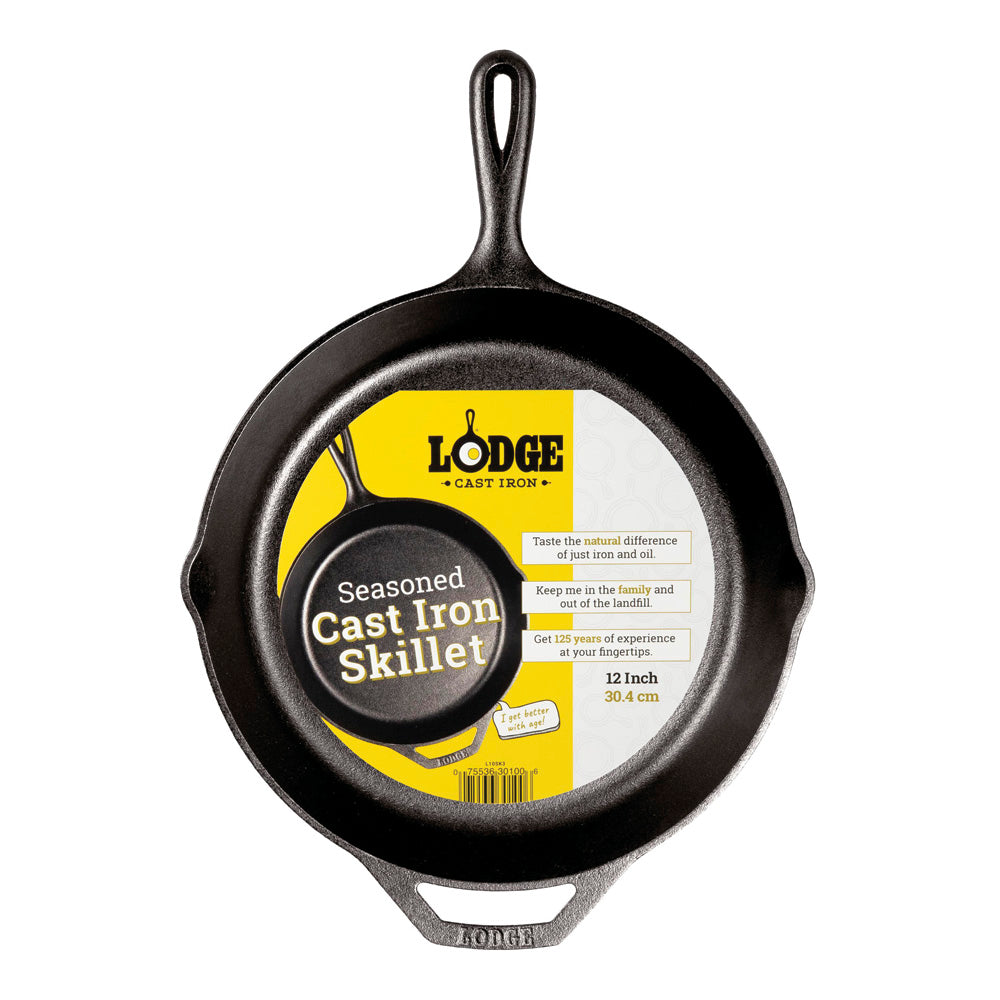 Sartén Classic Hierro Fundido 30 Cm Lodge Cast Iron4#Negro