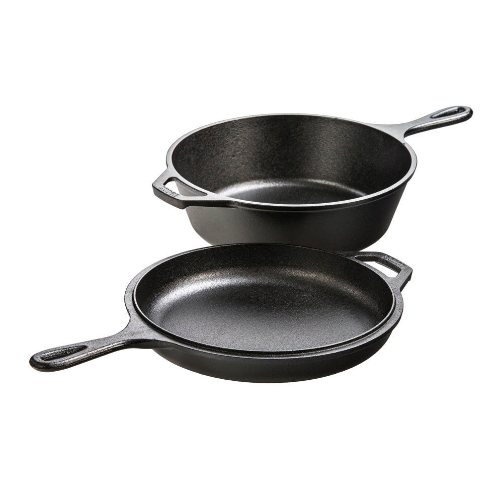 Juego De Sártenes Hierro Fundido Lodge Cast Iron2#Negro