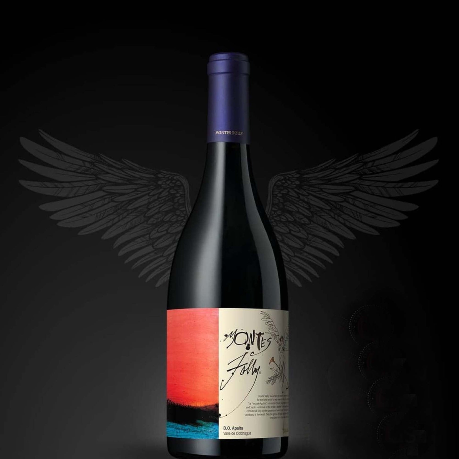 Vino Montes Folly Syrah Magnum 15.5% 1.5 Lts1#Sin color