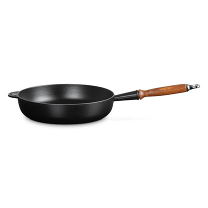 Sartén Alta Con Mango De Madera 28 Cm Le Creuset2#Negro