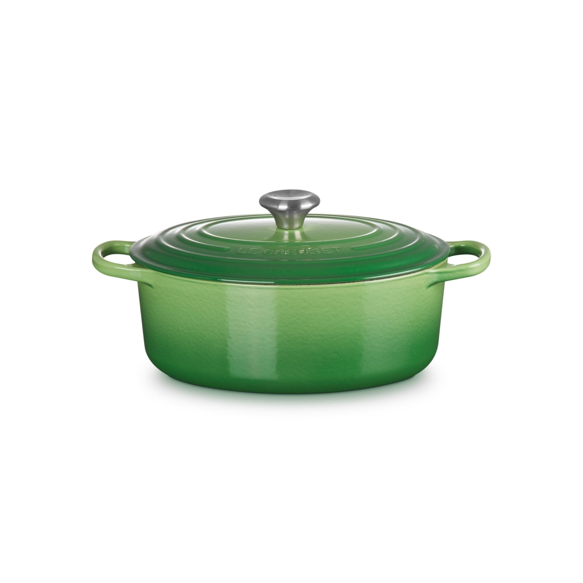 Cocotte Oval Bamboo 29 Cm Le Creuset2#Verde