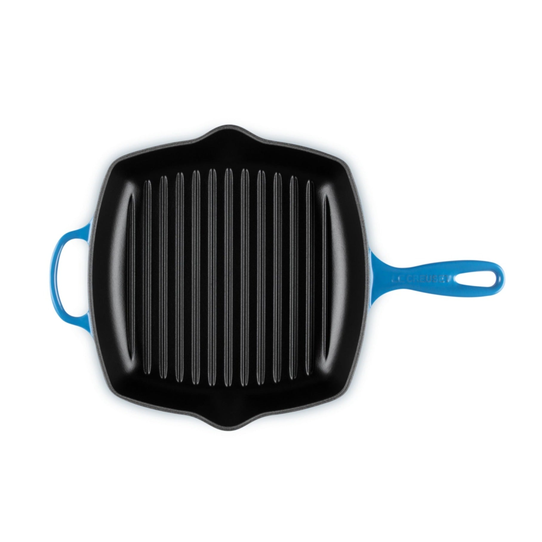 Skillet Grill Cuadrada Azure 26 Cm Le Creuset3#Azul