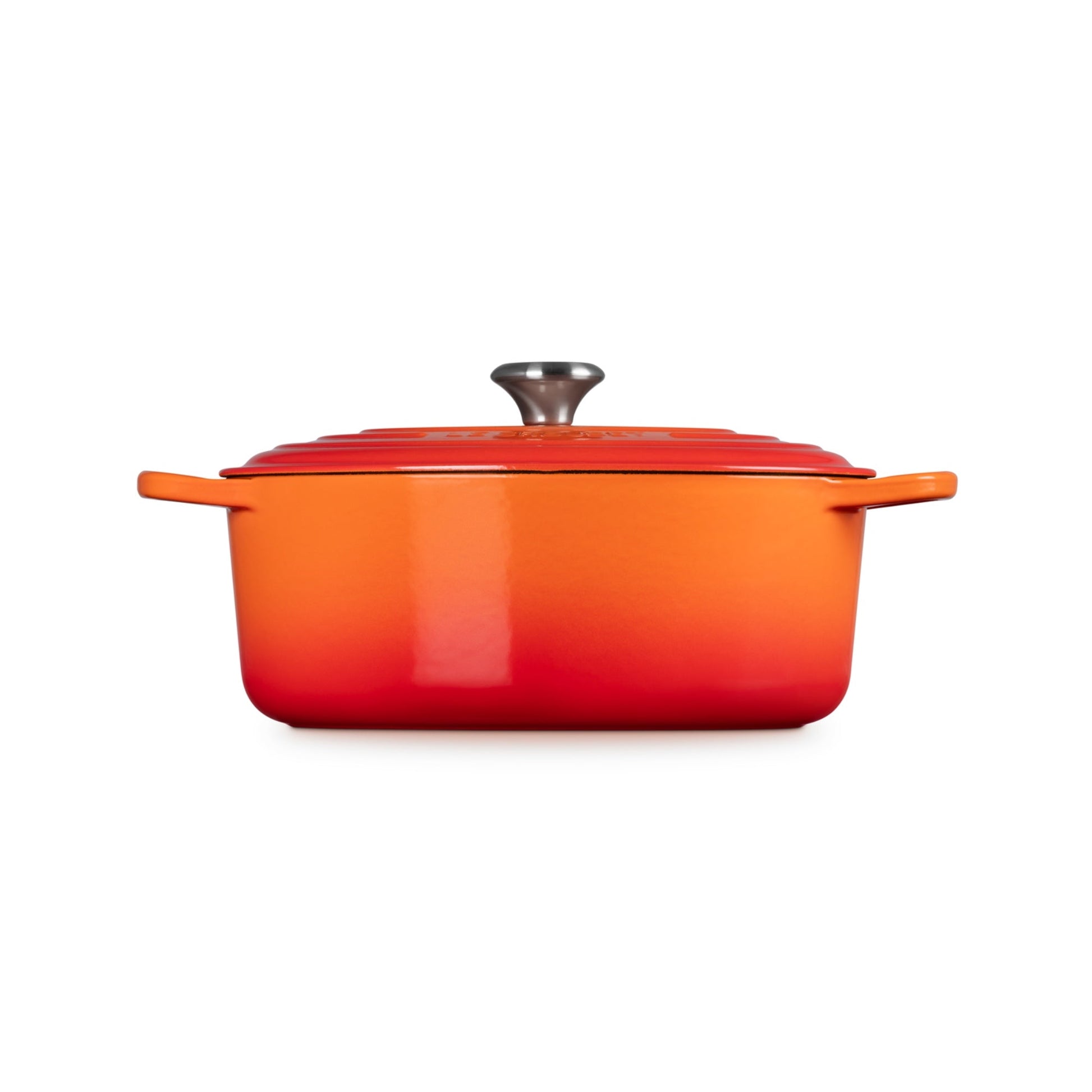 Cocotte Ovalada Volcánico 31 Cm Le Creuset3#Naranjo