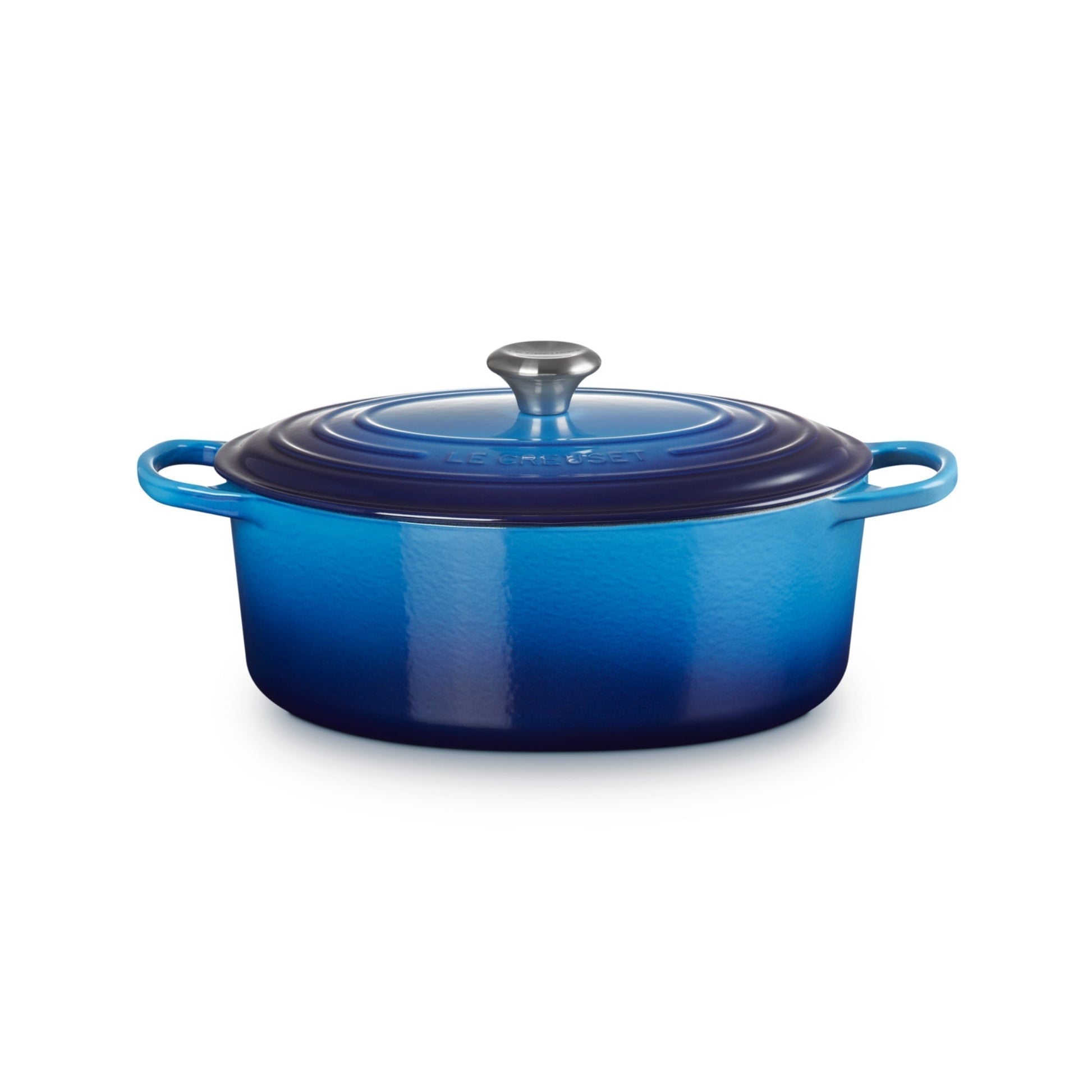 Cocotte Oval Azure 27 Cm Le Creuset2#Azul