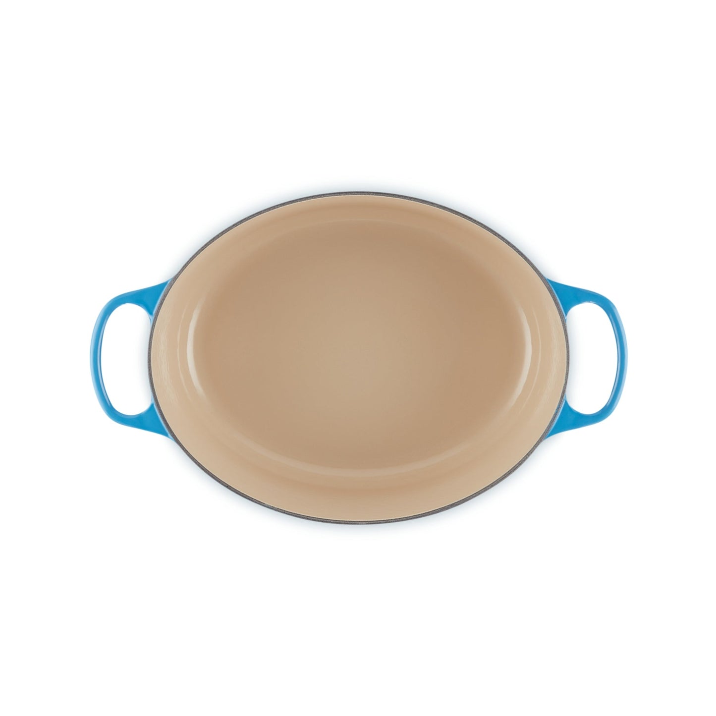 Cocotte Oval Azure 27 Cm Le Creuset4#Azul