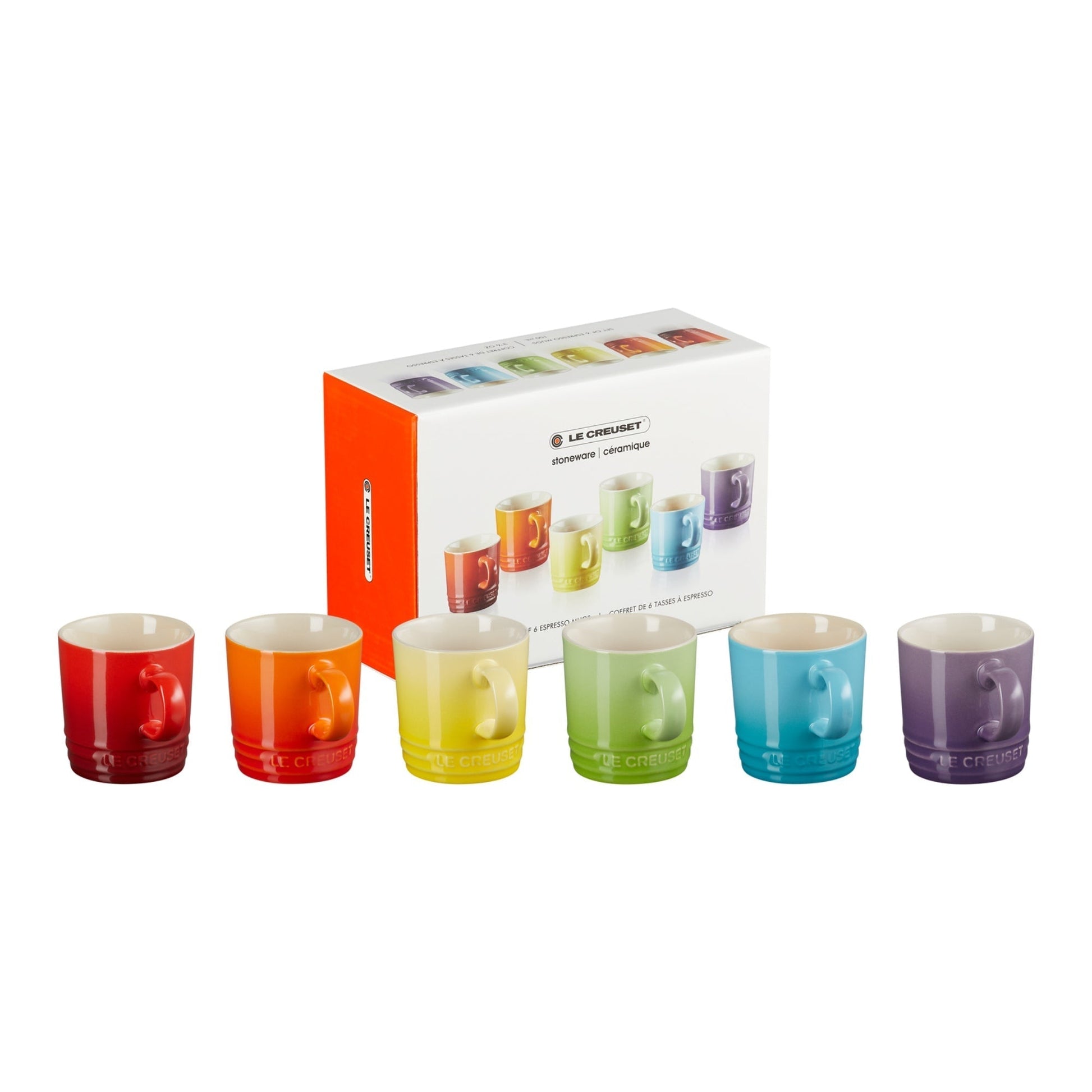 Set De 6 Tazas Espresso Arcoíris Le Creuset2#Sin color