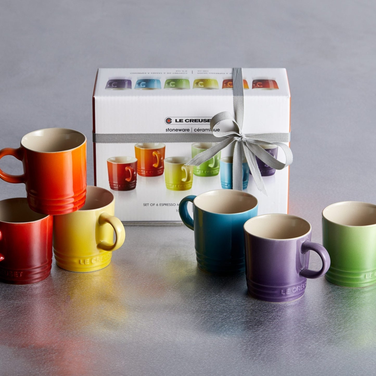 Set De 6 Tazas Espresso Arcoíris Le Creuset1#Sin color