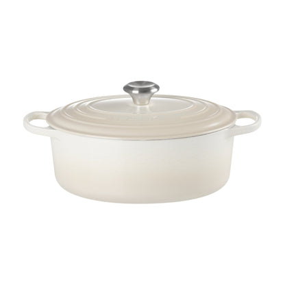 Cocotte Ovalada Meringue 29 Cm Le Creuset2#Blanco