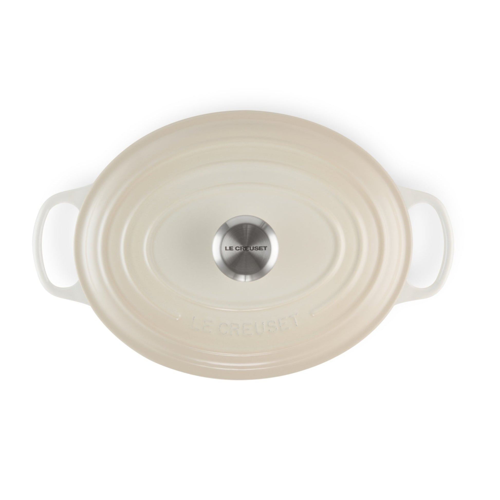 Cocotte Ovalada Meringue 29 Cm Le Creuset4#Blanco