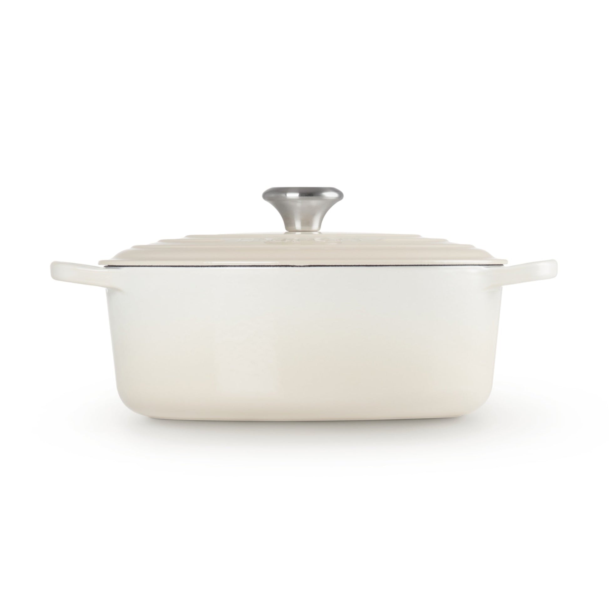 Cocotte Ovalada Meringue 27 Cm Le Creuset2#Blanco