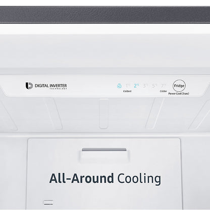 Refrigerador Bottom Mount de 290L con Optimal Fresh Zone6#Acero Inoxidable